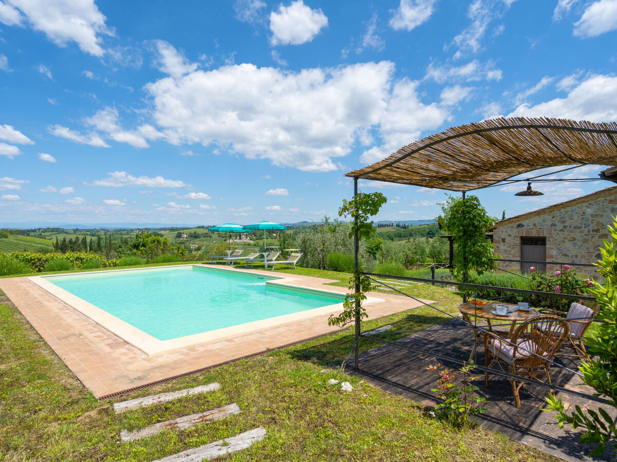 Villa Alba – San Gimignano, piscine et vue panoramique - Photo 6