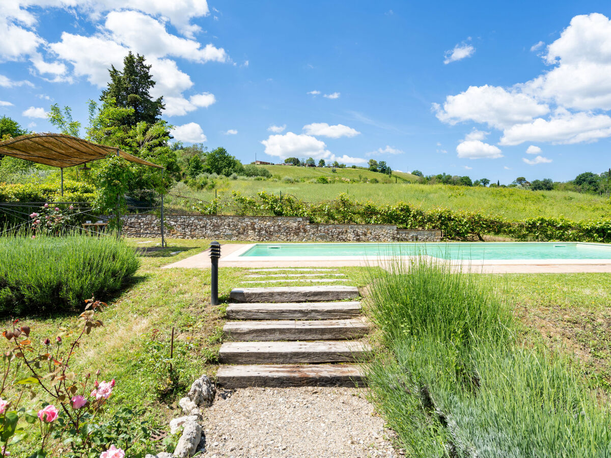 Villa Alba – San Gimignano, piscine et vue panoramique - Photo 21