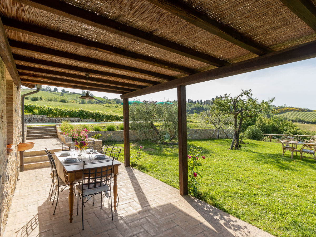 Villa Alba – San Gimignano, piscine et vue panoramique - Photo 25
