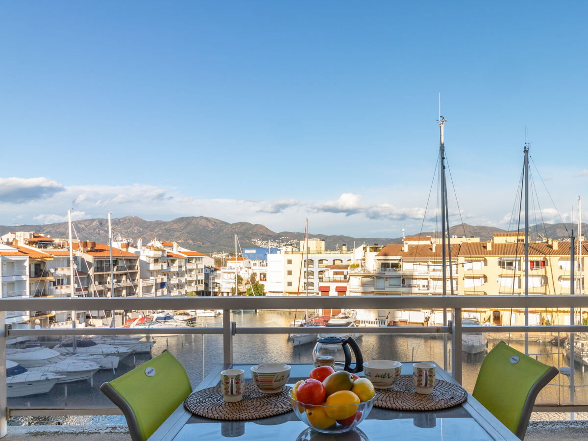Appartement Club Nautic, vue mer et port à Empuriabrava - Photo 1