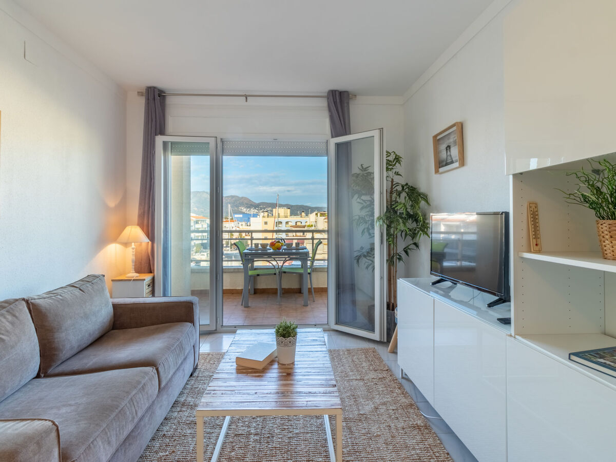 Appartement Club Nautic, vue mer et port à Empuriabrava - Photo 2