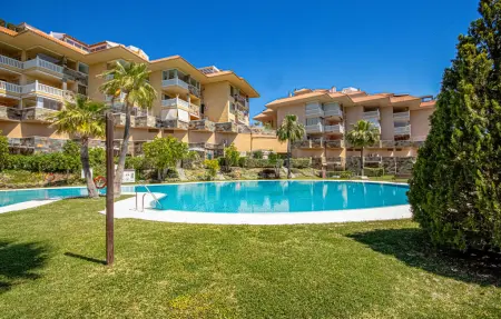 Appartement 2 chambres vue mer à Benalmádena, piscine partagée : photo 9