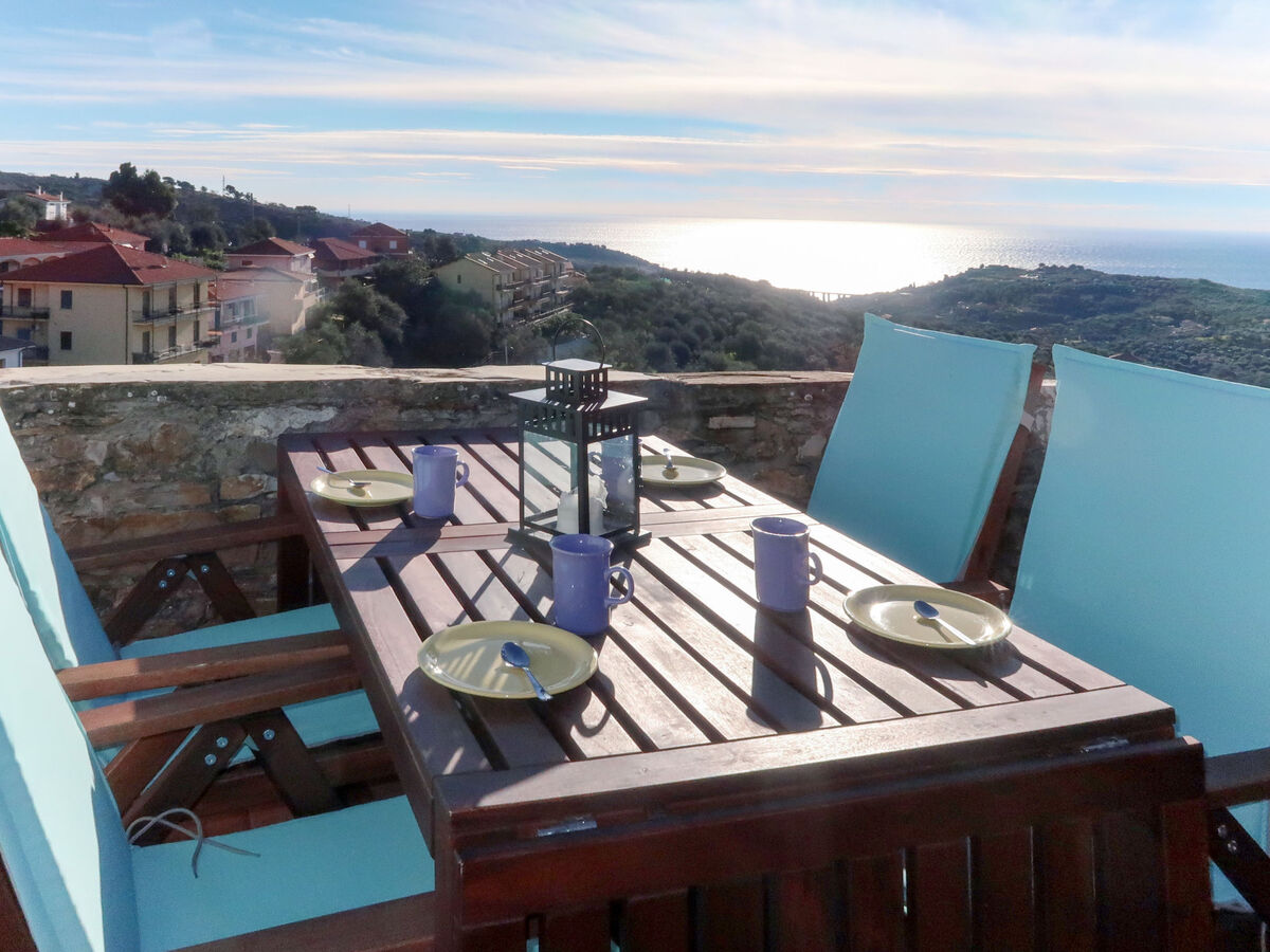 Maison Danese à Civezza – vue mer et terrasse BBQ - Photo 3