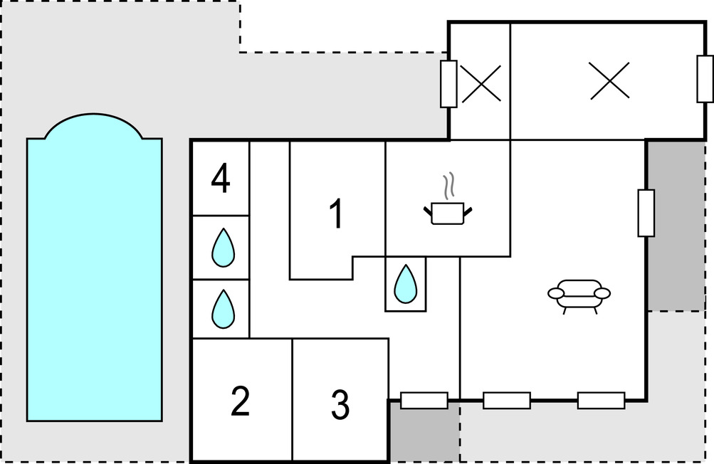 Maison 4 chambres avec piscine privée à Cesseras - Photo 25