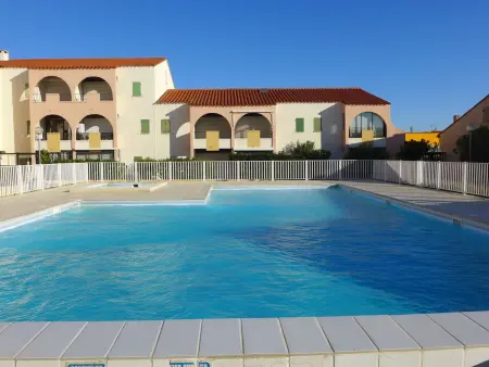 Apt 2 pièces 35m² au Barcarès, terrasse vue piscine : photo 2