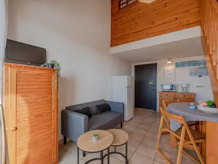 Apt 2 pièces 35m² au Barcarès, terrasse vue piscine : photo 4