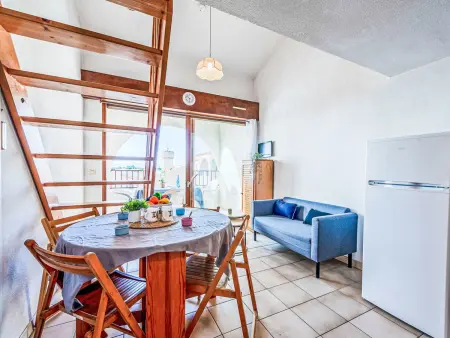 Apt 2 pièces 35m² au Barcarès, terrasse vue piscine : photo 7