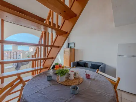 Apt 2 pièces 35m² au Barcarès, terrasse vue piscine : photo 8