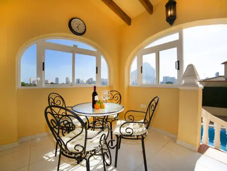 Villa Nina Rose à Calpe – piscine privée et vue mer : photo 17