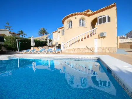 Villa Nina Rose à Calpe – piscine privée et vue mer : photo 21
