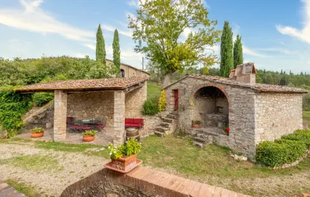 Poggione, Location Maison 8 personnes à Gaiole in Chianti - Photo 6