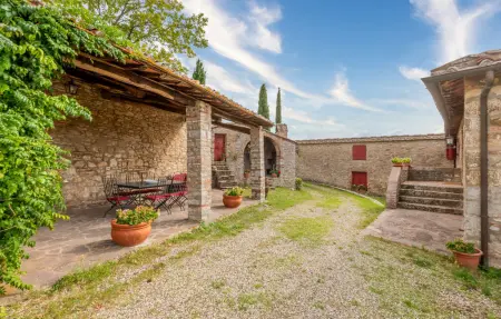 Poggione, Location Maison 8 personnes à Gaiole in Chianti - Photo 16