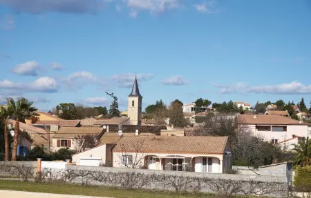 Maison 5 chambres avec piscine privée à Creissan : photo 19