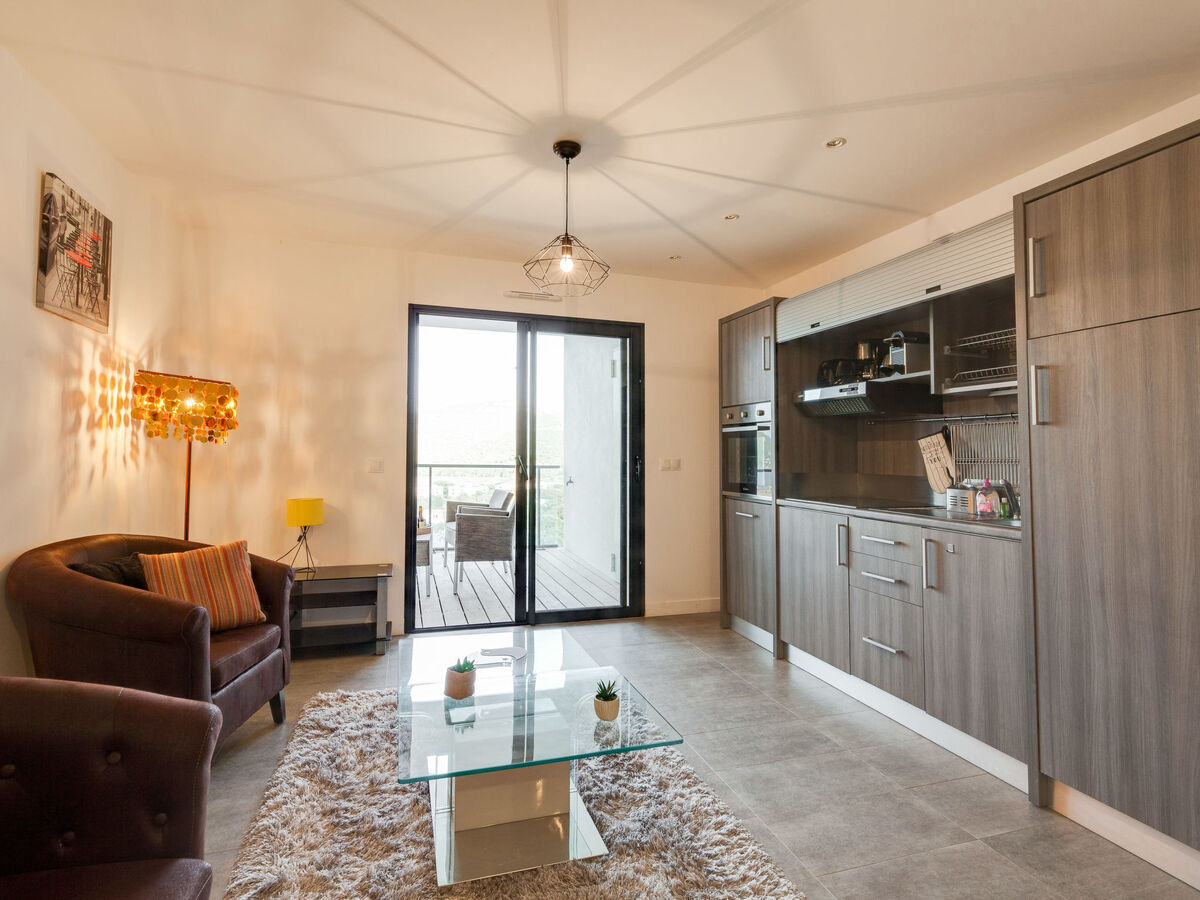 Studio « Château » avec vue mer à Porto Vecchio - Photo 12