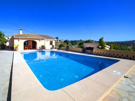 Gîte Vicent à Benissa, maison rustique avec piscine : photo 6