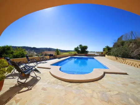 Gîte Vicent à Benissa, maison rustique avec piscine : photo 17