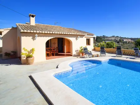 Gîte Vicent à Benissa, maison rustique avec piscine : photo 21