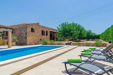Location villa à Vilafranca, Illes Balears, Villa à Vilafranca avec piscine et barbecue