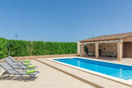 Villa Aubadallet, piscine privée à Vilafranca : photo 6