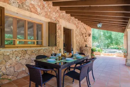 Villa Aubadallet, piscine privée à Vilafranca : photo 12