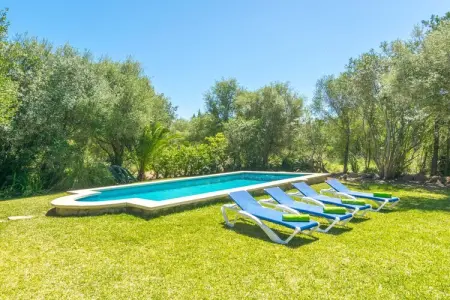 Can Ferrer – Villa majorquine avec piscine à Pollença : photo 14