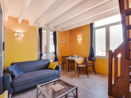 Studio 35 m² duplex à 50 m de la plage, Mimizan : photo 7