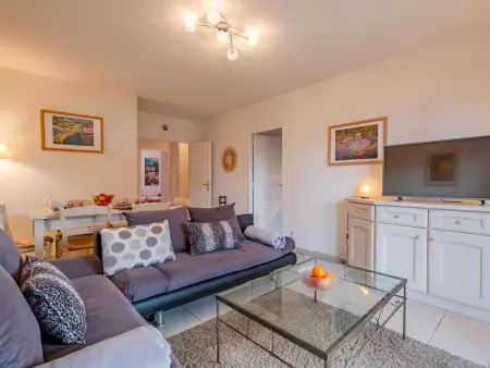 Le Mas d'Esquières – Apt 3p, balcon SE, 800m plage - Photo 5
