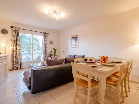 Le Mas d'Esquières – Apt 3p, balcon SE, 800m plage - Photo 6
