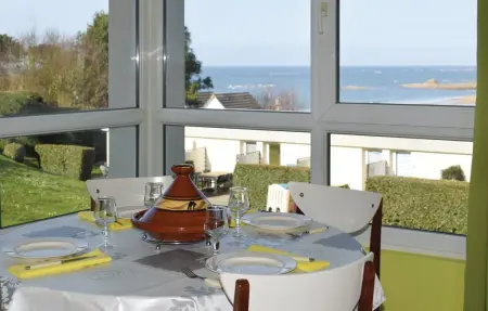 Appartement vue mer face à la plage de Trestel : photo 2