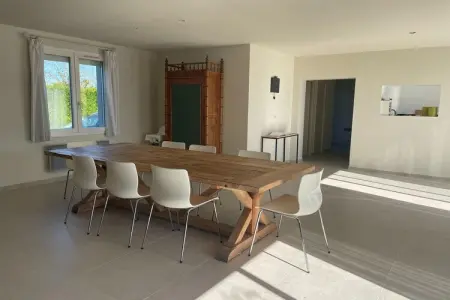 Villa Petite Champagne, piscine chauffée à Brives-sur-Charente : photo 8