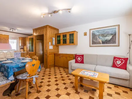 Cesa Micheluzzi - Apt 3 pièces Canazei, vue montagne : photo 14