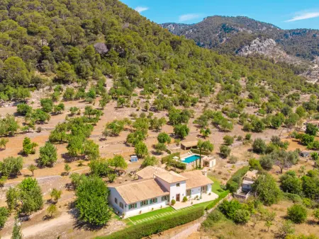 Villa Son Maguet, 12 personnes, piscine privée à Caimari : photo 54