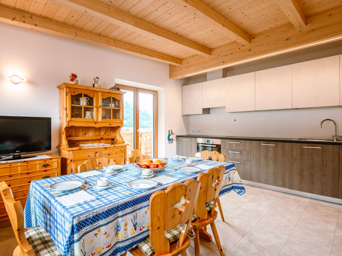 Saslench – Appartement 8 pers., vue montagne à Pozza di Fassa - Photo 5