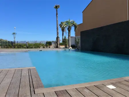 Appartement vue mer à 50 m de la plage, piscine chauffée : photo 5