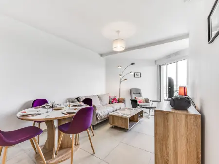 Appartement vue mer à 50 m de la plage, piscine chauffée : photo 6