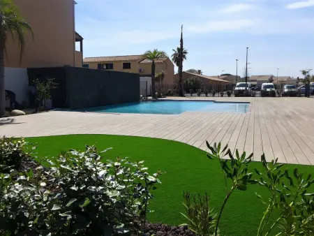 Appartement vue mer à 50 m de la plage, piscine chauffée : photo 14