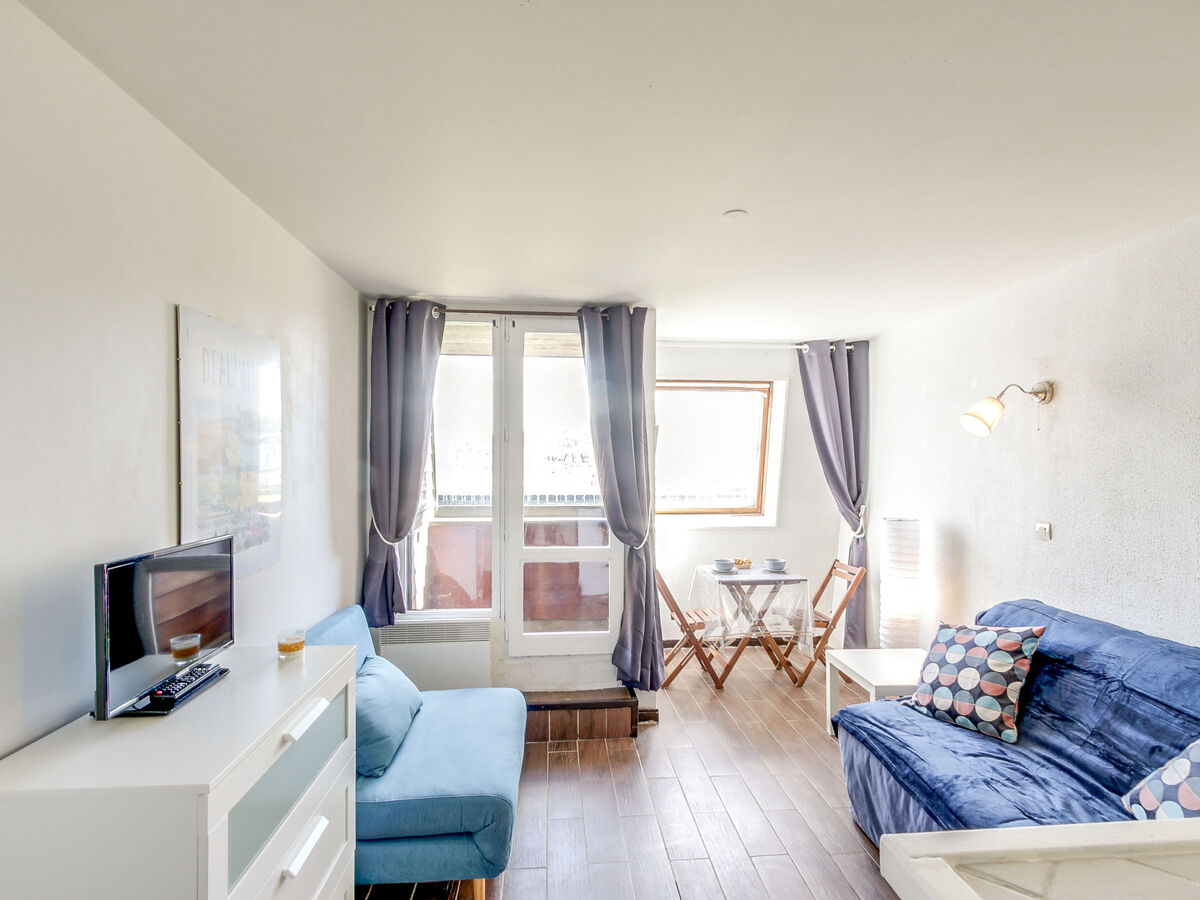 Studio vue mer avec balcon, résidence Les Marinas Deauville - Photo 1