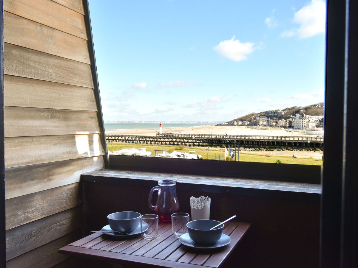 Studio vue mer avec balcon, résidence Les Marinas Deauville - Photo 15