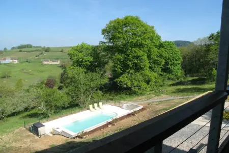 Apt 5 pers piscine partagée -  Jessica, Manoir à Cuzy avec piscine et vue - Photo 21