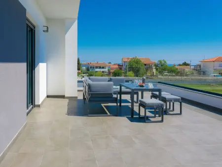 Villa Ella Premantura, piscine privée et vue sur la mer : photo 28