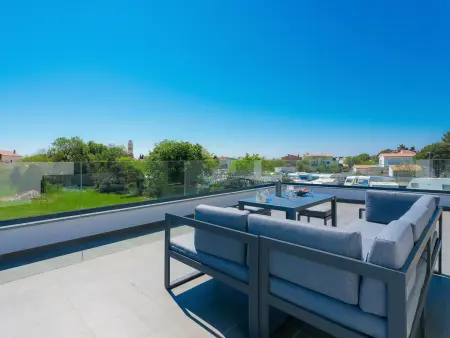 Villa Ella Premantura, piscine privée et vue sur la mer : photo 29