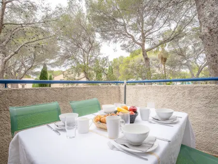 Apt 2 pièces Les Jardins d'Azur, 800 m plage : photo 14