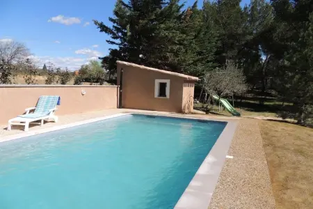 La Queue du Loup – Maison avec piscine privée à Buisson : photo 12