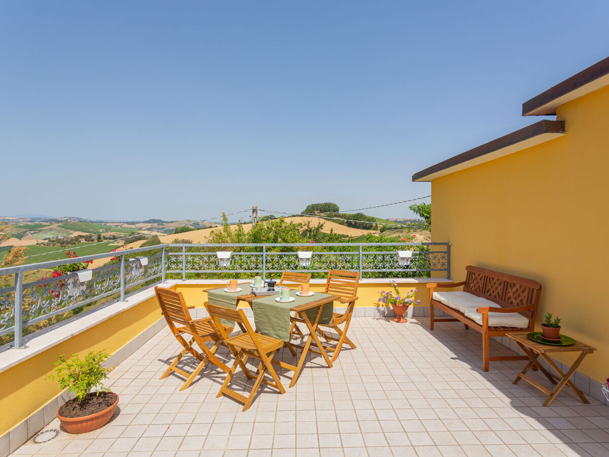 Maison Erika à Ripatransone, terrasse panoramique - Photo 1