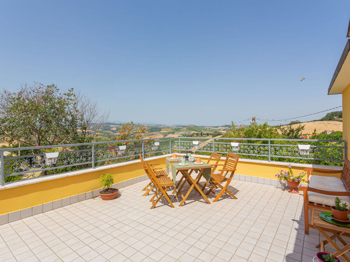 Maison Erika à Ripatransone, terrasse panoramique - Photo 29