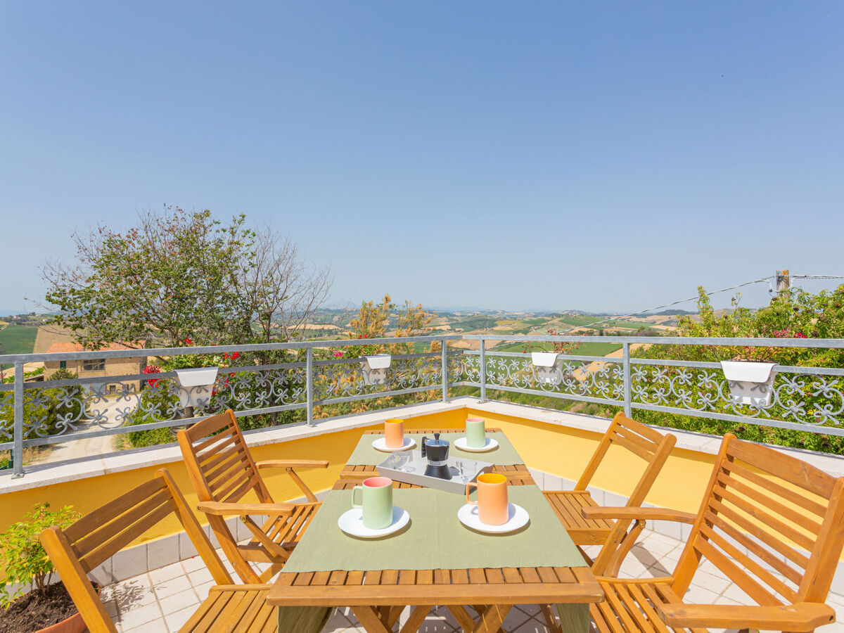 Maison Erika à Ripatransone, terrasse panoramique - Photo 30
