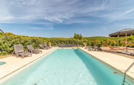Ancienne bergerie avec piscine privée à Pardailhan : photo 10