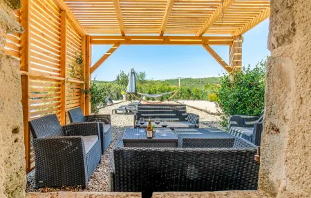 Ancienne bergerie avec piscine privée à Pardailhan : photo 18