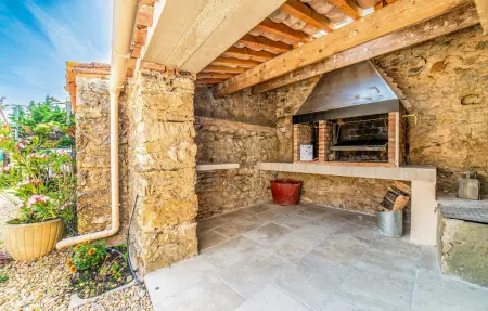 Ancienne bergerie avec piscine privée à Pardailhan : photo 21