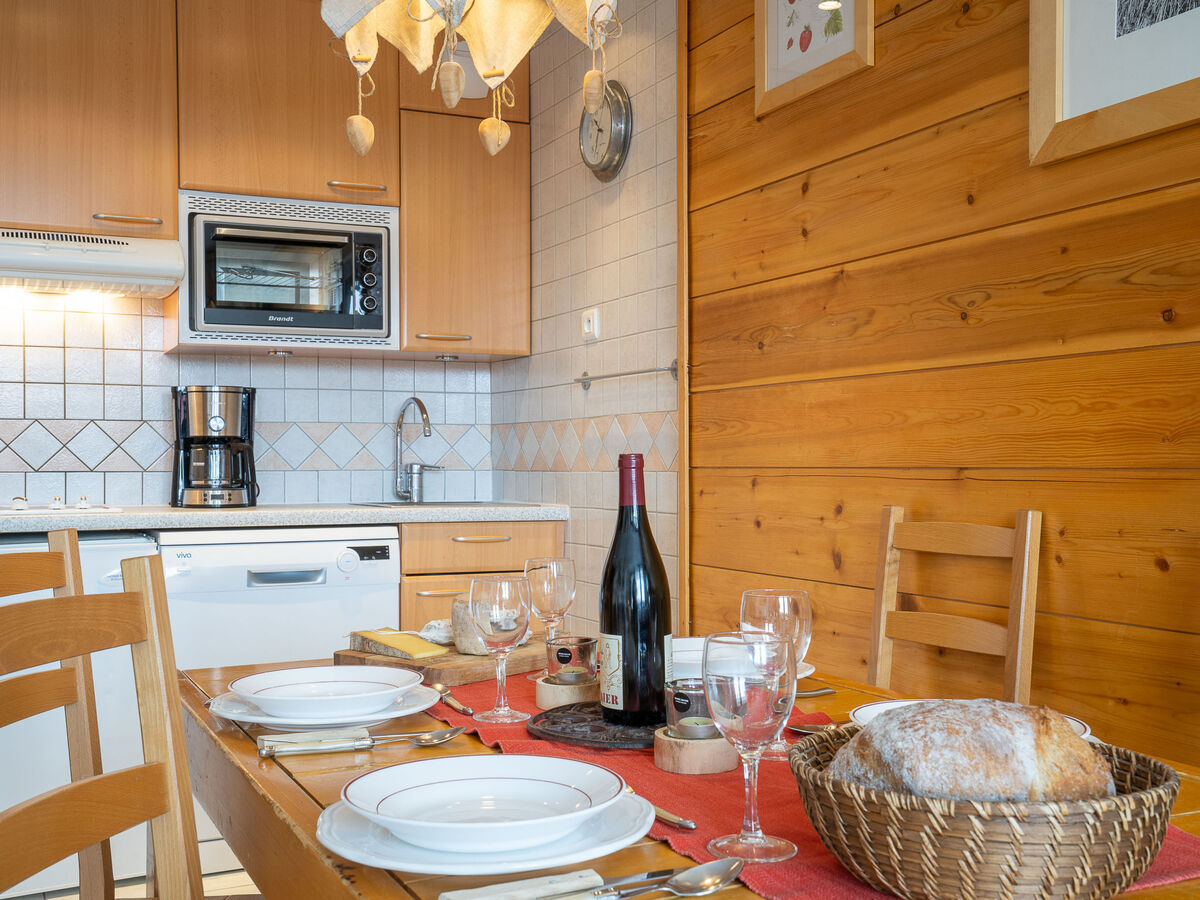 Studio 25 m² Tignes, balcon sud vue montagne - Photo 3